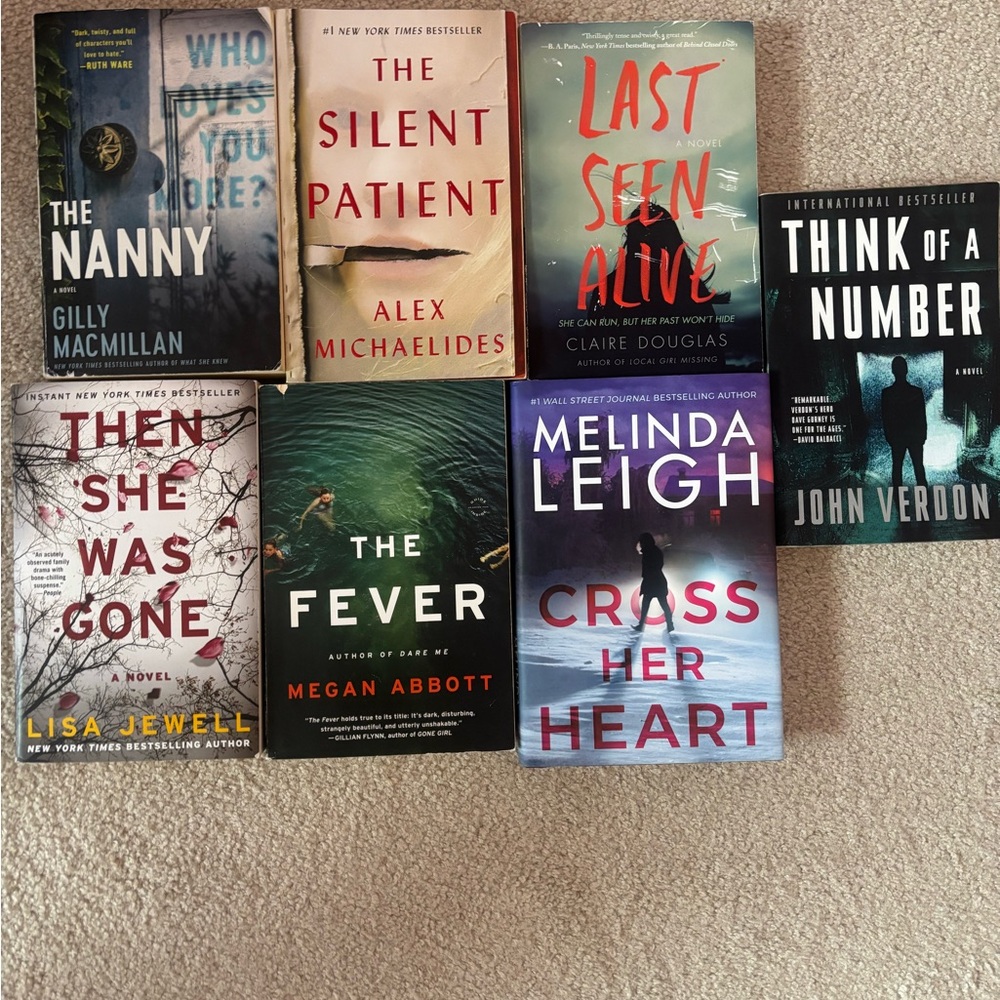 Mystery and Thriller Book Collection